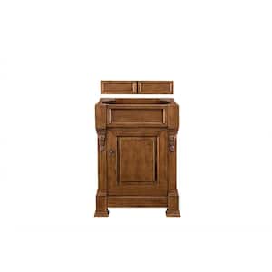 Brookfield 25.5 in. W x 22.8 in. D x 33.5 in. H Bathroom Single Vanity Cabinet without Top in Country Oak