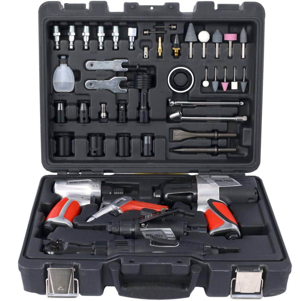Amucolo 44-Piece Professional Air Tool Accessory Kit GH-CYW4-153