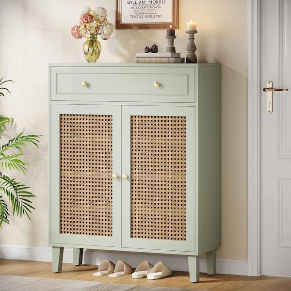 BYBLIGHT Ahlivia Mint Green 43.7 in. H Modern Storage Cabinet with