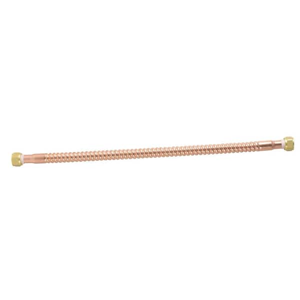 3/4 in. Sweat x 3/4 in. FIP x 12 in. Copper Water Heater Connector 3/4 in. Sweat x 3/4 in. FIP x 12 in. Copper Water Heater Connector