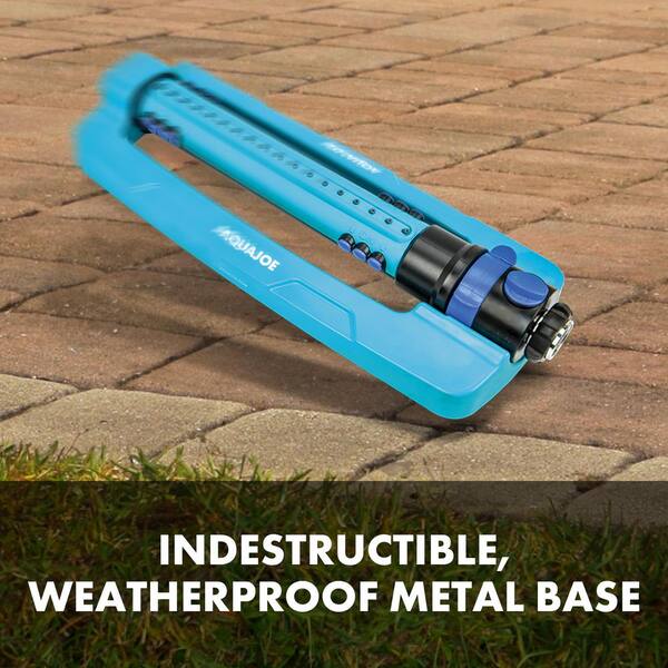 AQUA JOE 4500 sq. ft. Indestructible Metal Base Oscillating 