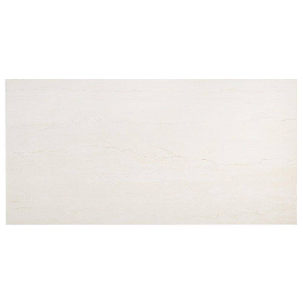 Ardino White 4 in. x 0.35 in. Limestone Look Matte Porcelain Floor and Wall Tile Sample price history on PriceWatchPro
