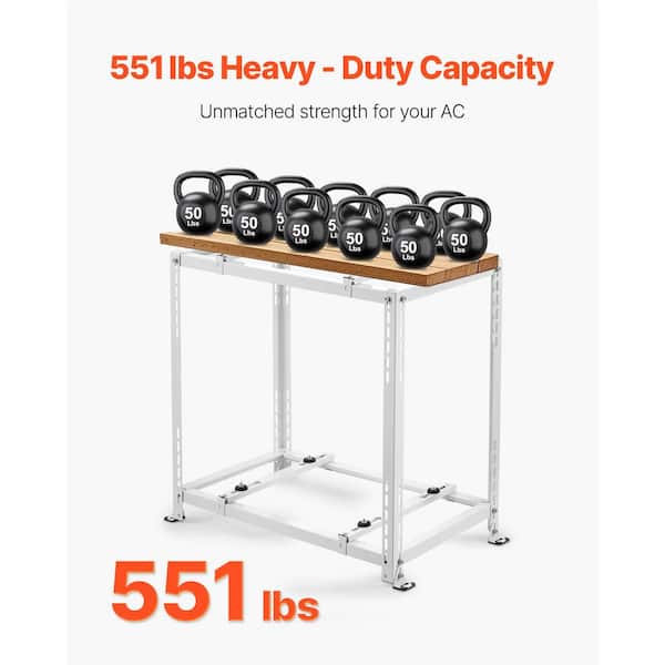 Mini Split Ground Stand - Heavy-Duty Mount Base Kit