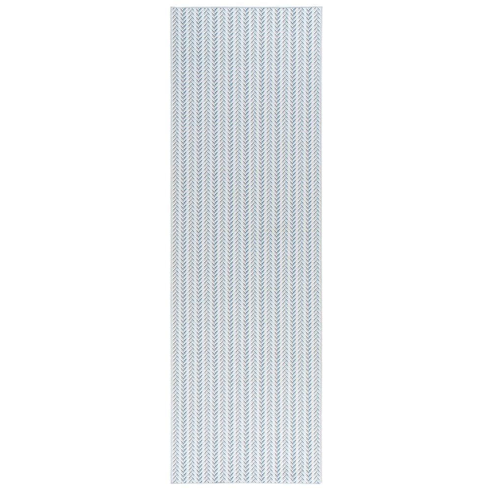 Lowell Machine Washable Blue 2.6 ft. x 8 ft. Indoor Area Rug price history on PriceWatchPro
