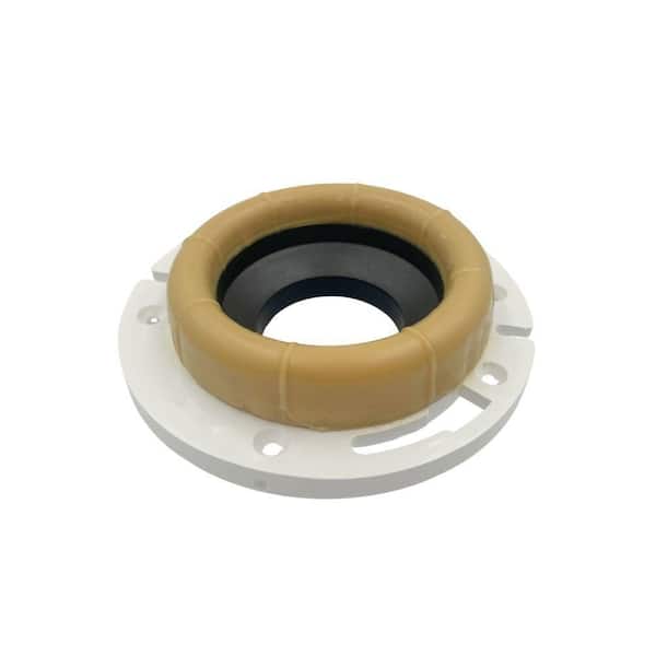 Everbilt 3 in. and 4 in. Extra Thick Toilet Wax Ring Kit 256731