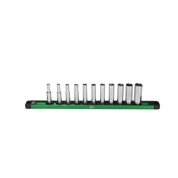SK01344 SAE 1/4 in. Drive Set Deep Socket Set (11 Piece)