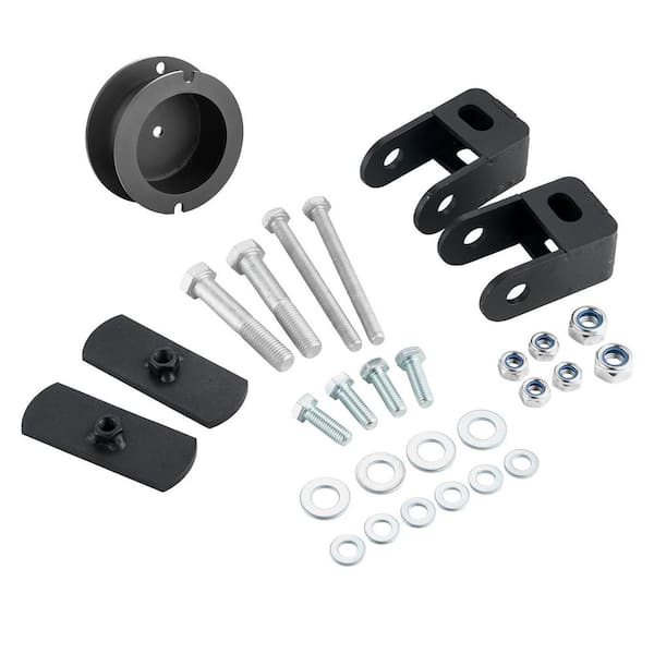 2. 5in. Leveling Kit for 2014-2023 Ram 2500 4WD, 2013-2023 Ram 3500 4WD, Coil Spring Spacers & Shock Brackets, Steel