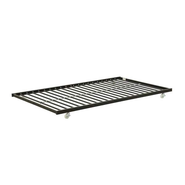 DHP Levi Universal Black Metal Twin Daybed Trundle