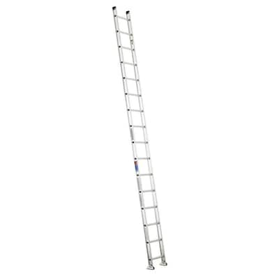 16 ft. Aluminum D-Rung Straight Ladder with 300 lb. Load Capacity Type IA Duty Rating