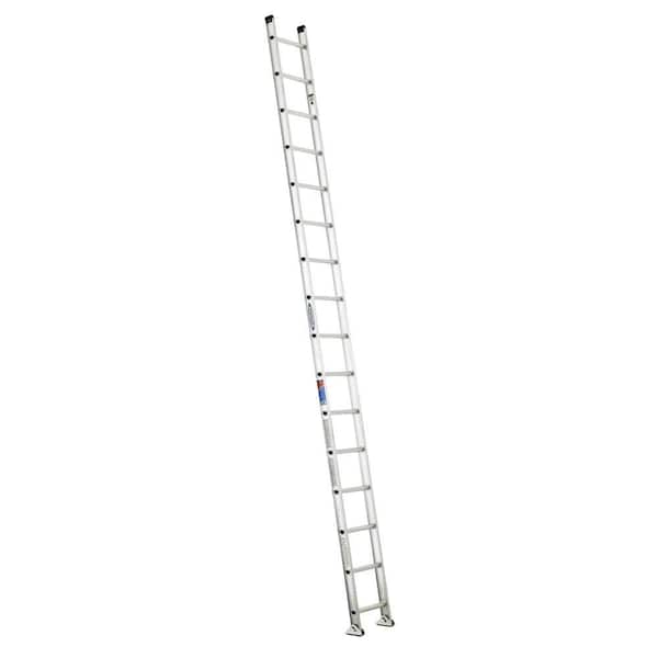 Werner 16 ft. Aluminum D-Rung Straight Ladder with 300 lb. Load Capacity Type IA Duty Rating