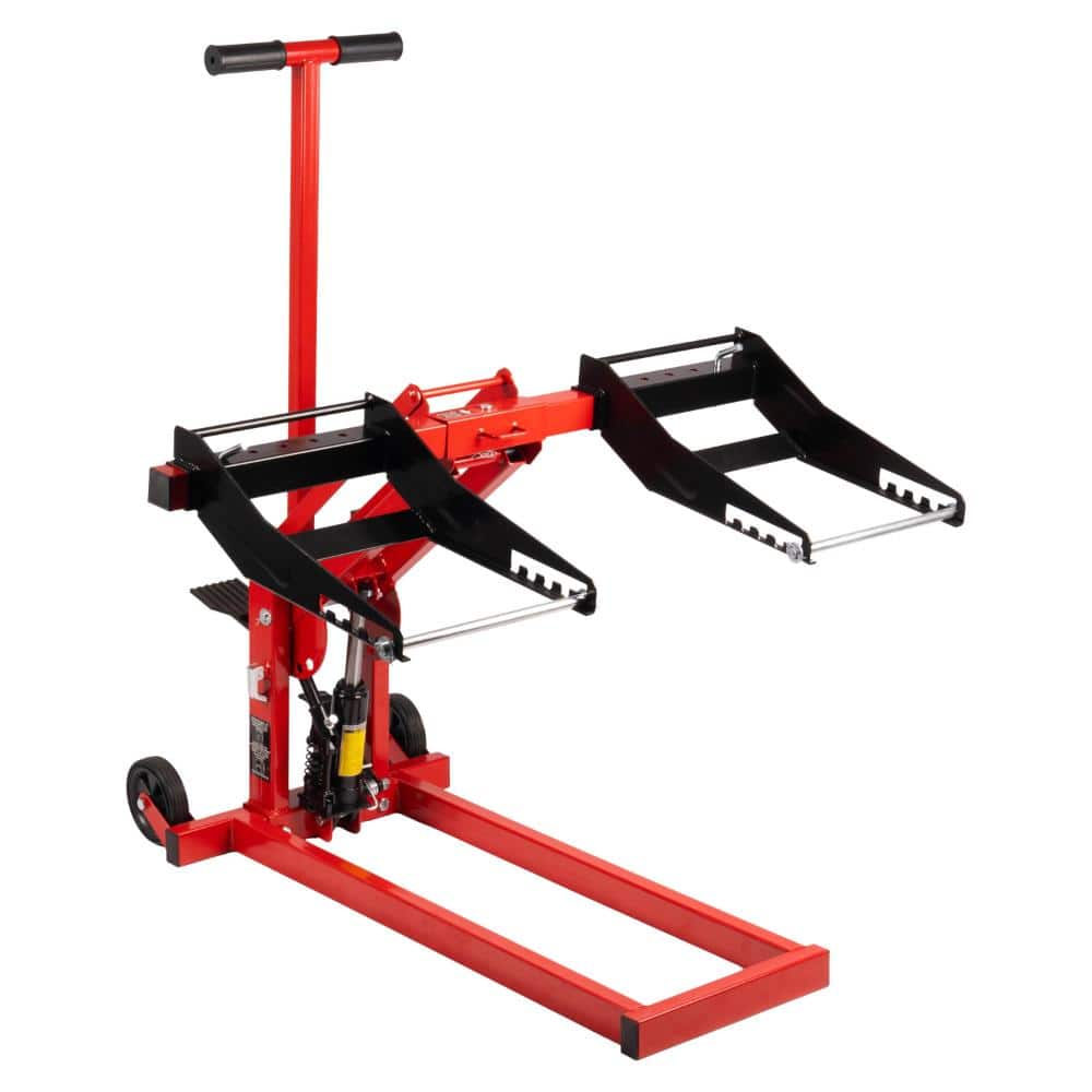 300 lbs. Capacity Hydraulic Riding Lift Jack with Safety Lock for Tractors, ATVs and Zero Turn Lawn Mowers price history on PriceWatchPro