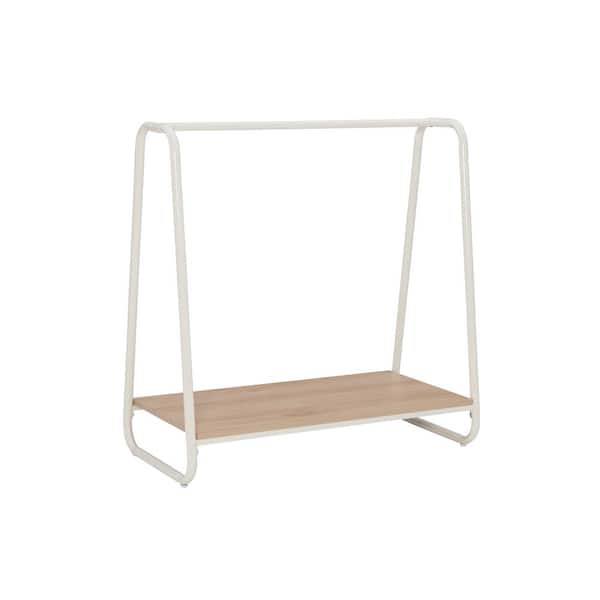 Linon Home Decor Chana White Short Clothing - Coat Rack
