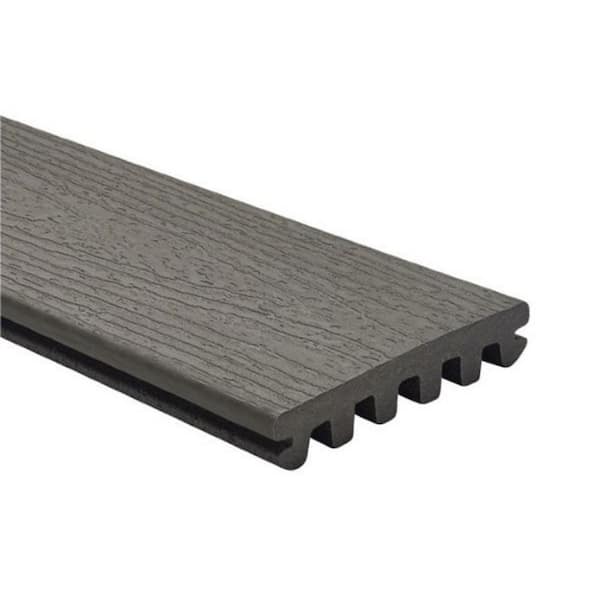 Reviews For Trex 1 In X 6 Ft X 16 Ft Enhance Basics Clam Shell Square Edge Composite Deck 9406