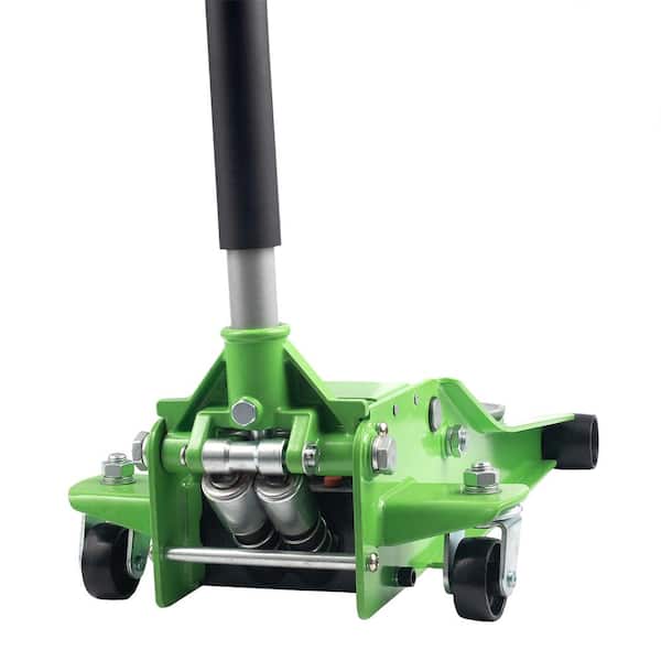 Husky 3-Ton Green Low Profile Floor Jack with Quick Lift HD00120