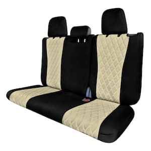 Neoprene Custom Fit Seat Covers for 2020-2024 Toyota Highlander Beige -3rd Row Set