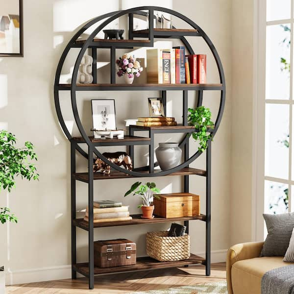 https://images.thdstatic.com/productImages/f345936b-2eed-49e9-ae4c-50efe7239c4f/svn/brown-black-bookcases-bookshelves-hd-jw0610-wzz-31_600.jpg