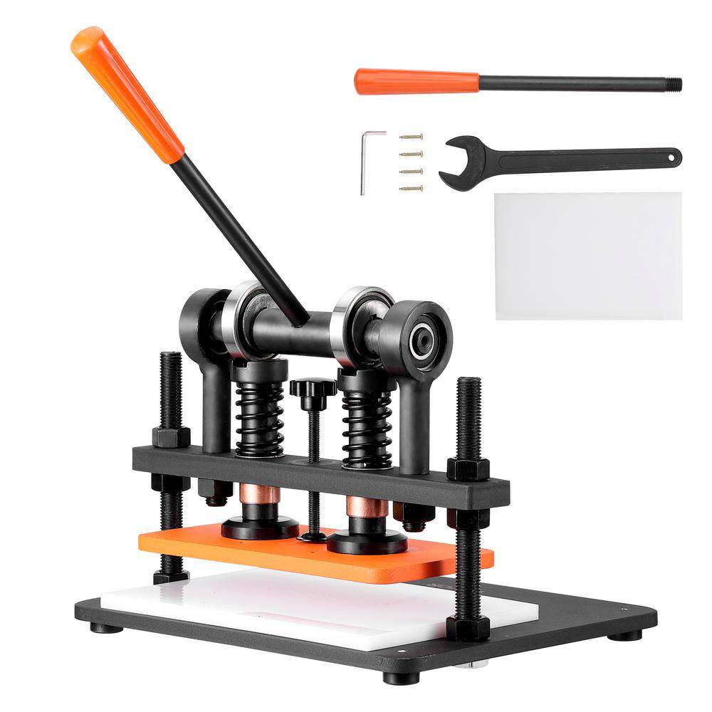 Leather Cutting Machine, 11 x 5.5 in. Embossing Plate Manual Die Cutter price history on PriceWatchPro