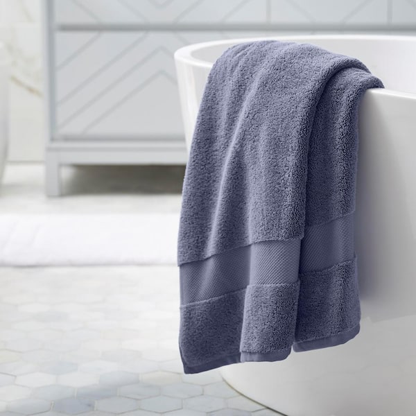 Plush Shadow Grey Hand Towel