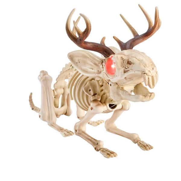 LED Skeleton Jack-a-Lope