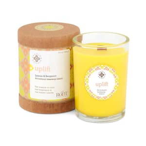 Seeking Balance Uplift Lemon and Bergamot Scented Spa Jar Candle