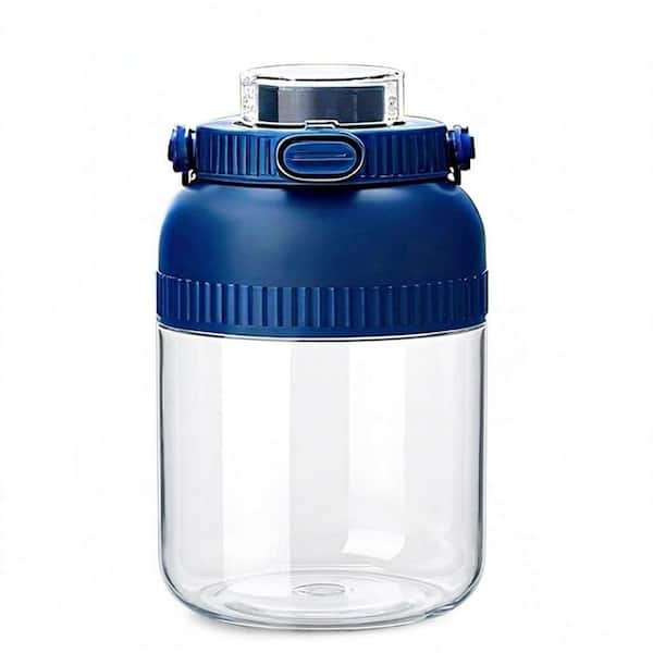 Blue BPA-Free Plastic Portable Personal Blender With Travel Cup Ergonomic Handheld Design Easy Clean For Smoothies