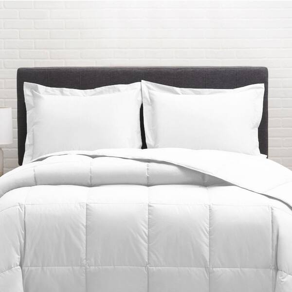 Black and white standard pillow cheap shams