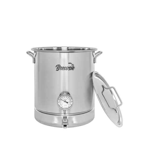 CONCORD Home Brew Stainless Steel Kettle Brewing Stock Pot Beer TRIPLY BOTTOM 