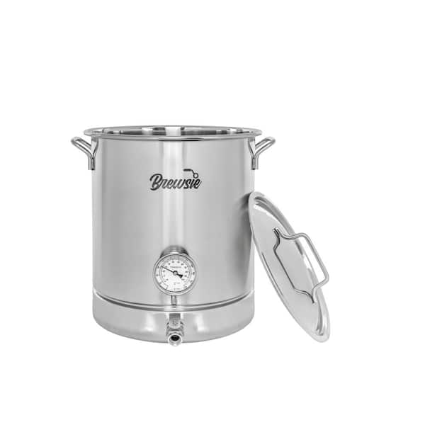 Brew Kettle 32 qt. Stainless Steel Stock Pot Brew Kettle 32 qt. Stainless Steel Stock Pot