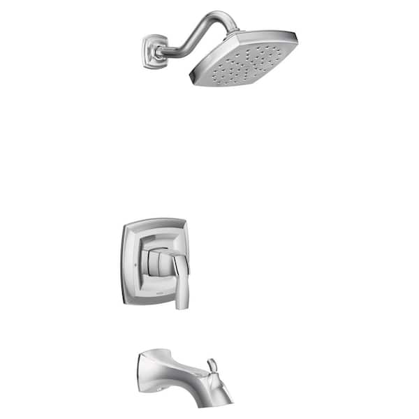 MOEN Voss M-CORE 3-Series 1-Handle Eco-Performance Tub and Shower Trim Kit in Chrome (Valve Not Included)