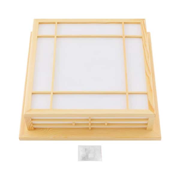 Have a question about OUKANING 17.72 in. Wood Japanese Square
