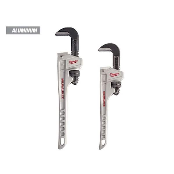 Milwaukee 14 in. Steel Pipe Wrench 48-22-7114 - The Home Depot