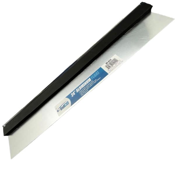 Sedco 24 in. x 4-1/2 in. All-Aluminum Concrete Float with Rubber Guard