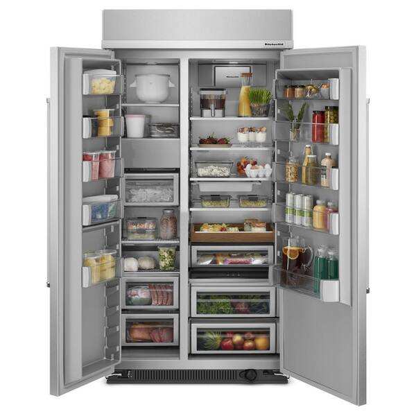 KitchenAid 42 in. 25.5 cu. ft. Countertop Depth Side-by-Side
