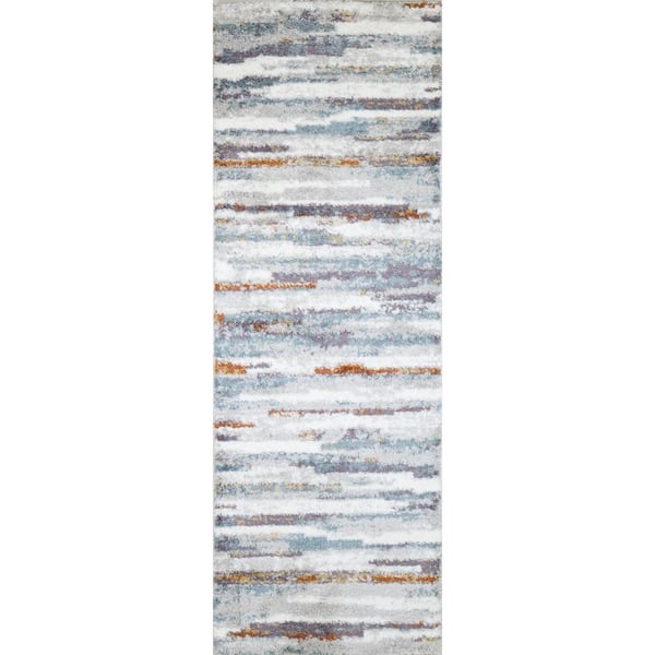 Andes Multi 9 ft. x 12 ft. (8'6" x 11'6") Geometric Contemporary Area Rug
