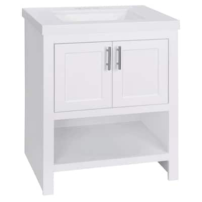 30 Inch Vanities Bathroom Vanities Bath The Home Depot