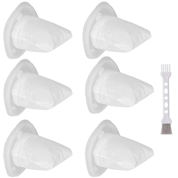2.8 in. High Vacuum Filter Replacement Accessory for Handheld Vacuum Model HNVC215B10 HNV215B12 Washable Reusable 6 Pack
