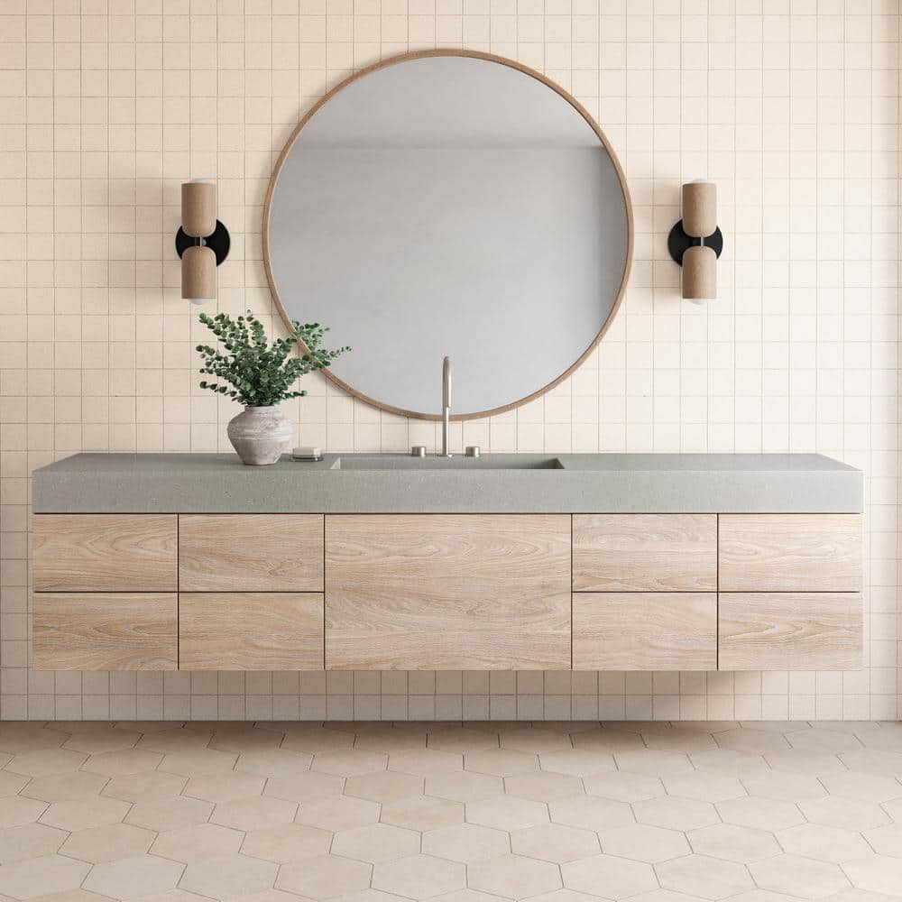 Makoto Beige Matte Hexagon Porcelain Tile 11.5" x 10"