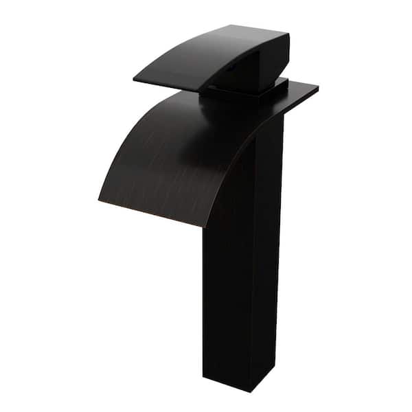 Novatto WaterSaver Eclipse Single Hole Single-Handle Bathroom Faucet in Oil Rubbed Bronze