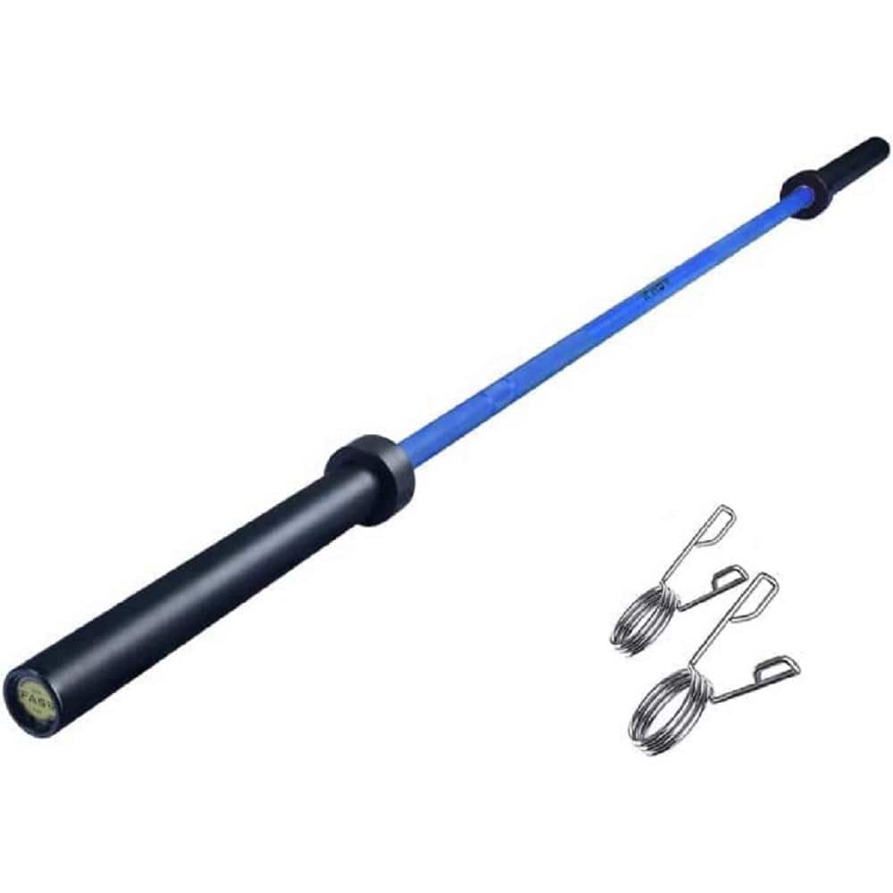 7.2 ft. Blue Stainless Steel Olympic Barbell Bar for 2 in. Plates price history on PriceWatchPro