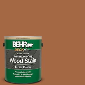1 gal. #PPU3-16 Maple Glaze Solid Color Waterproofing Exterior Wood Stain