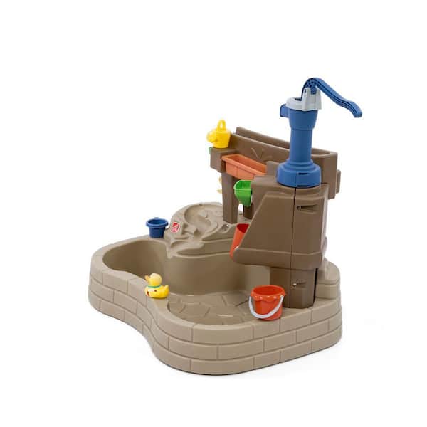 Step2 Pump and Splash Discovery Pond Water Table Play for Kids and