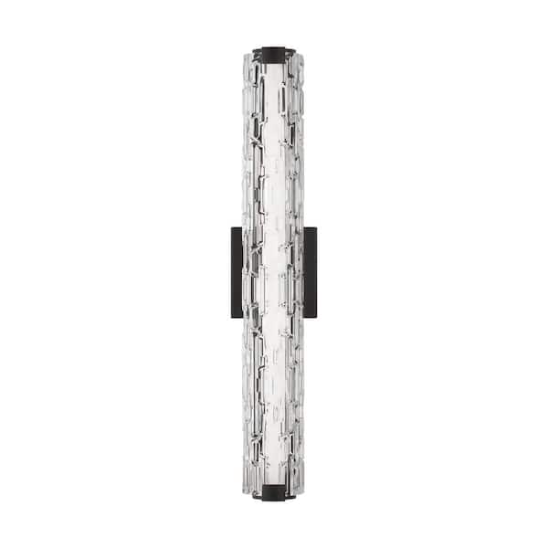 Generation Lighting Cutler 20-Watt Oil Rubbed Bronze Integrated LED Bath Light