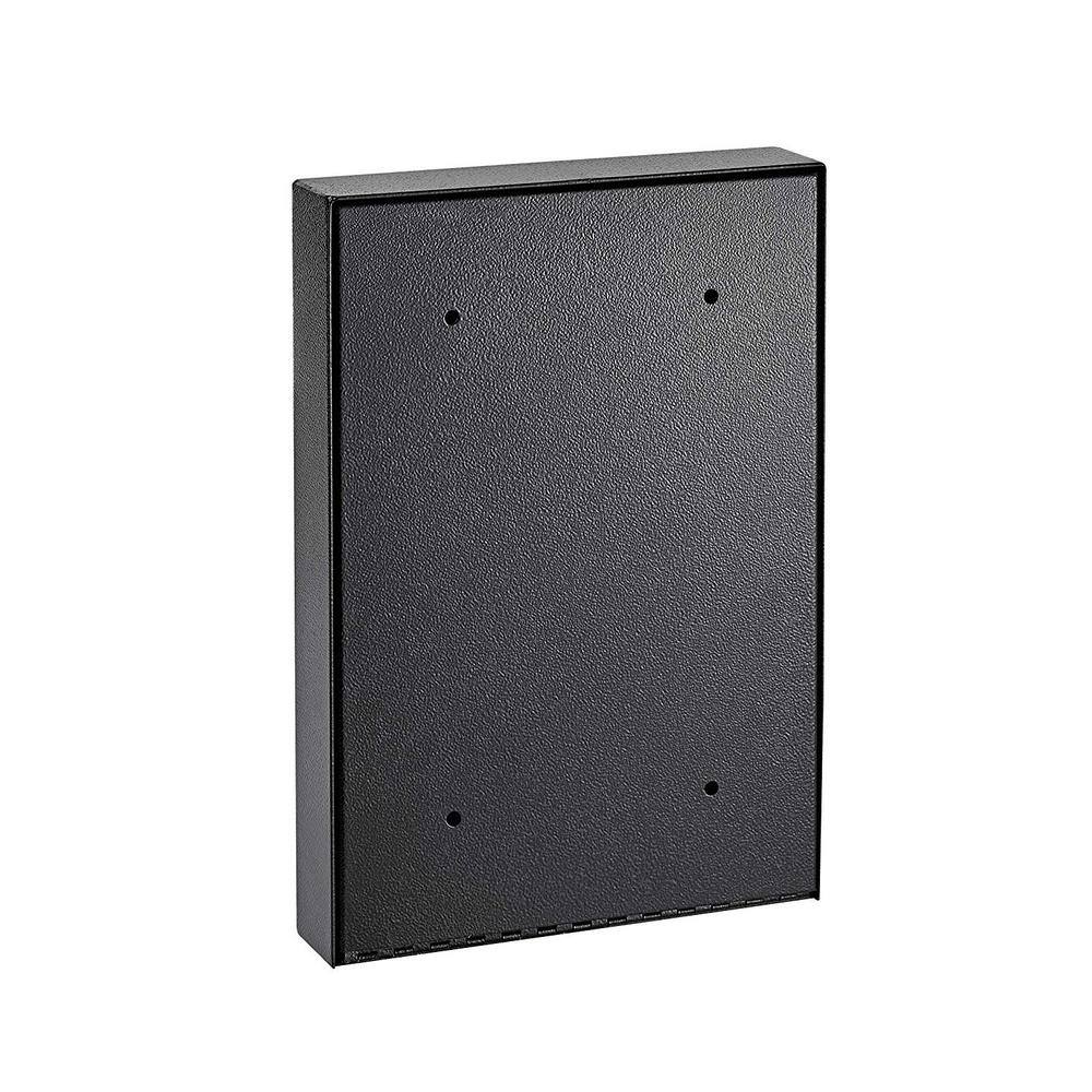 Black Heavy Gauge Steel Wall Mounted Lockable Drop Box