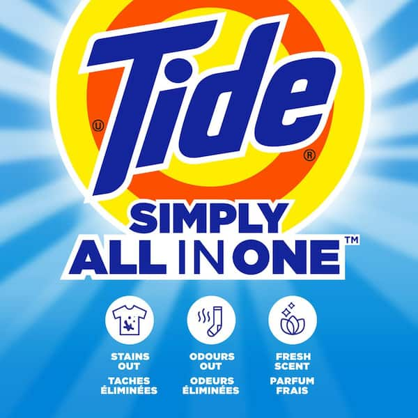 Tide simply popular double pack