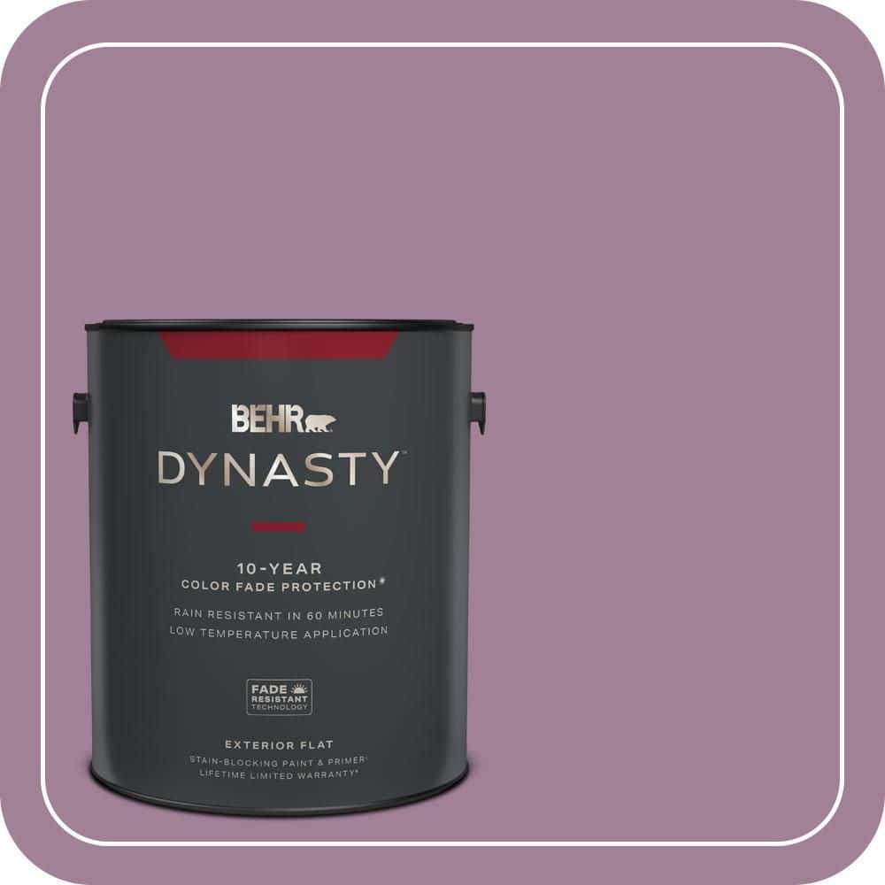 1 gal. #PMD-82 Violet Bouquet Flat Exterior Stain-Blocking Paint & Primer price history on PriceWatchPro