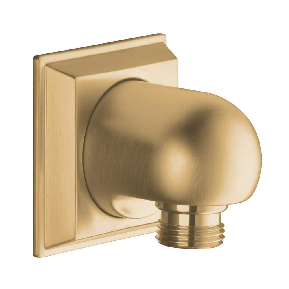 Memoirs Wall-Mount Supply Elbow in Brushed Bronze