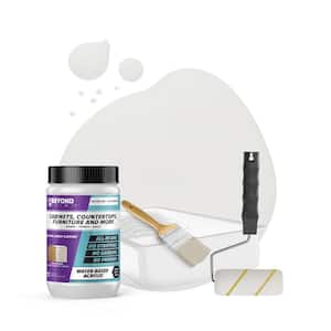 1 qt. Bright White Cabinets, Countertops, Furniture and More Multi-Surface All-in-One Interior/Exterior Refinishing Kit