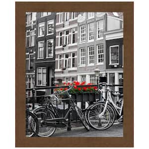 Amanti Art 11 in. x 14 in. Ashton Black Wood Picture Frame Opening Size  (Matted To 8 in. x 10 in.) A38867344715 - The Home Depot