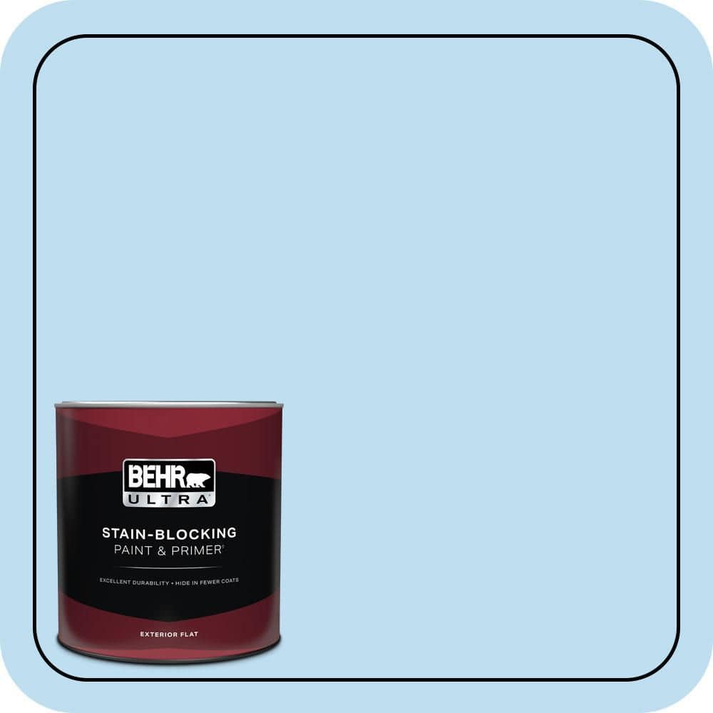 1 qt. #550A-2 Tropical Pool Flat Exterior Paint & Primer price history on PriceWatchPro
