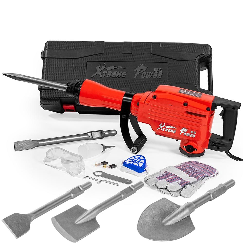 Hilti 15 Amp 120 Volt 1 in. TE 2000-AVR Polygon Demolition Jack Hammer Kit  with Trolley an